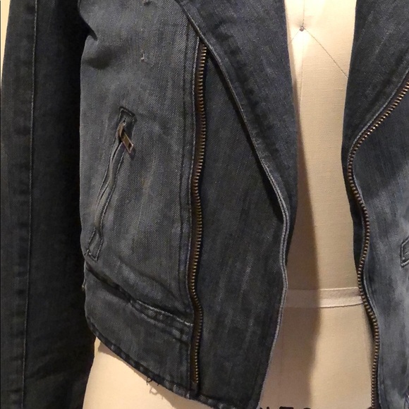 Jean jacket with studs - Picture 5 of 7